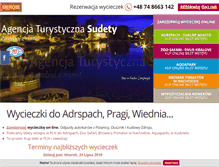 Tablet Screenshot of kudowa.net.pl